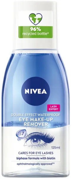 Nivea Double Effect Eye Make-Up Remover 125 ml