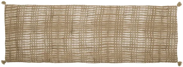 CREATIVE COLLECTION Paloma Pude, Natur, Bomuld W: 75cm, L: 165cm